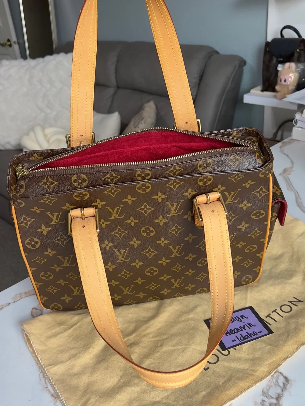Authentic Louis Vuitton Multipli Cite Monogram